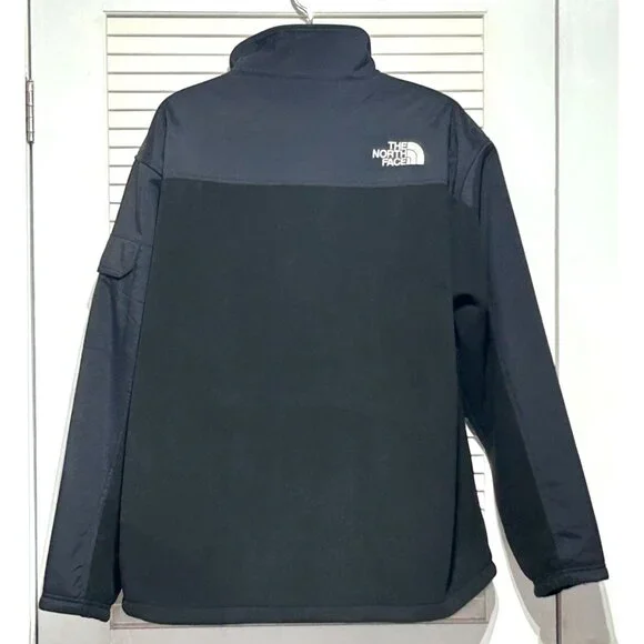 The North Face Men's Black Grey Salinas Mixed Media Jacket Fleece Size XXL 3037 - Picture 5 of 9